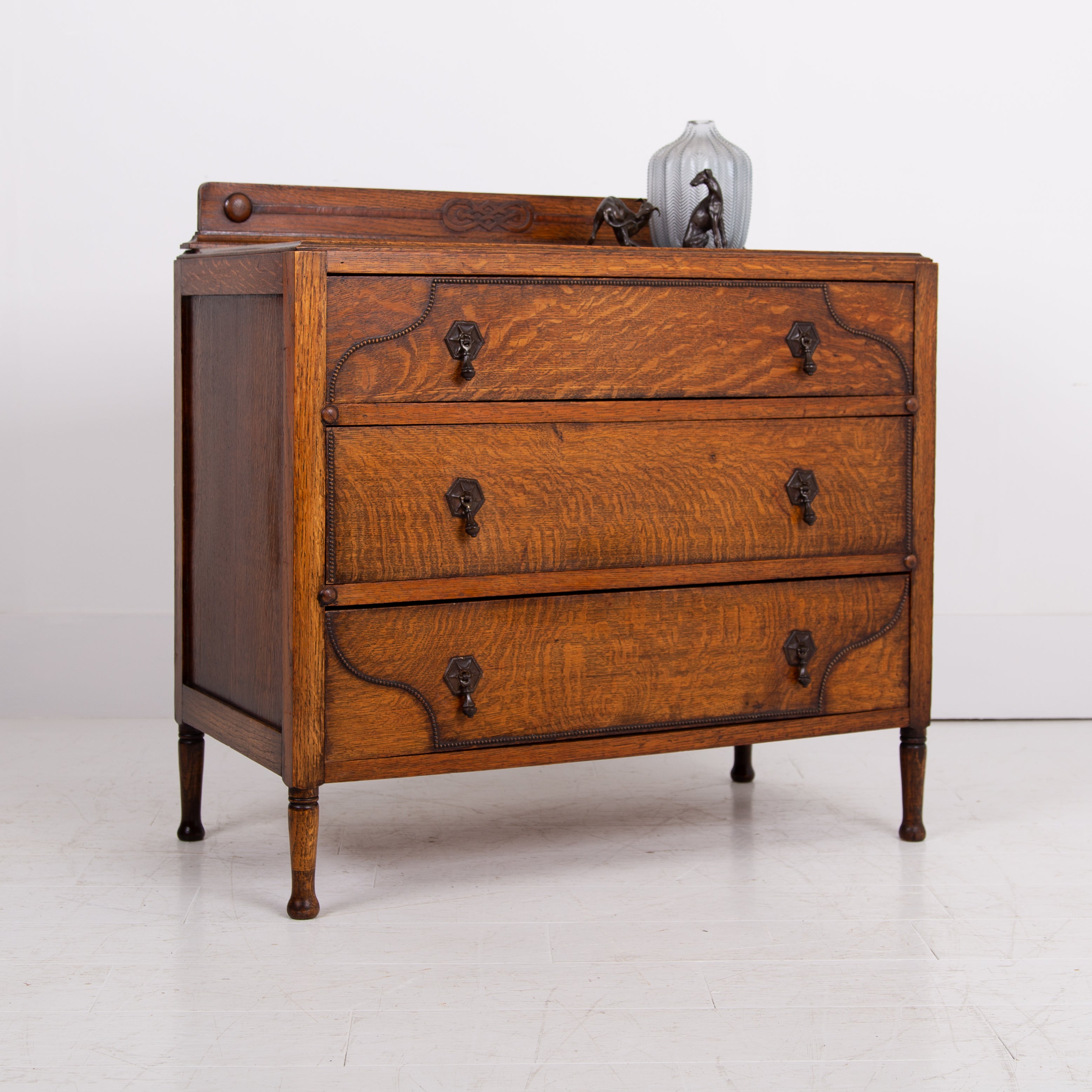 Delightful Oak Chest of Drawers C1920