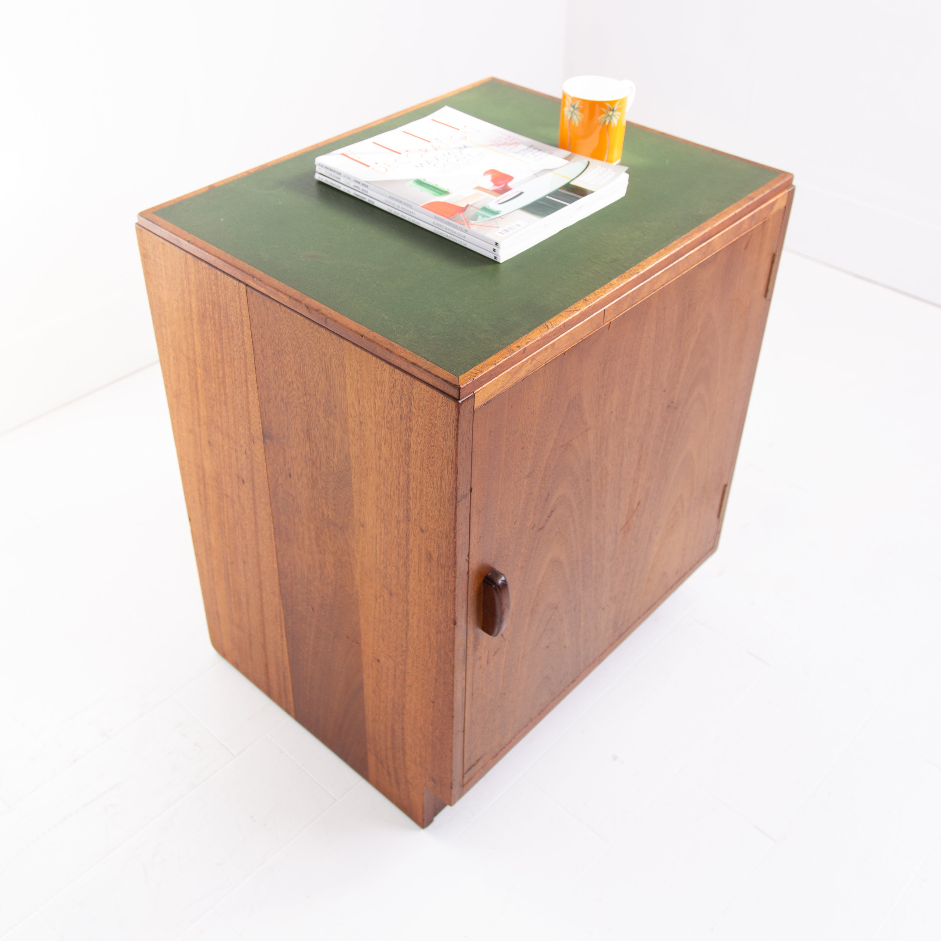 Mid Century Teak Government Issue Cabinet
