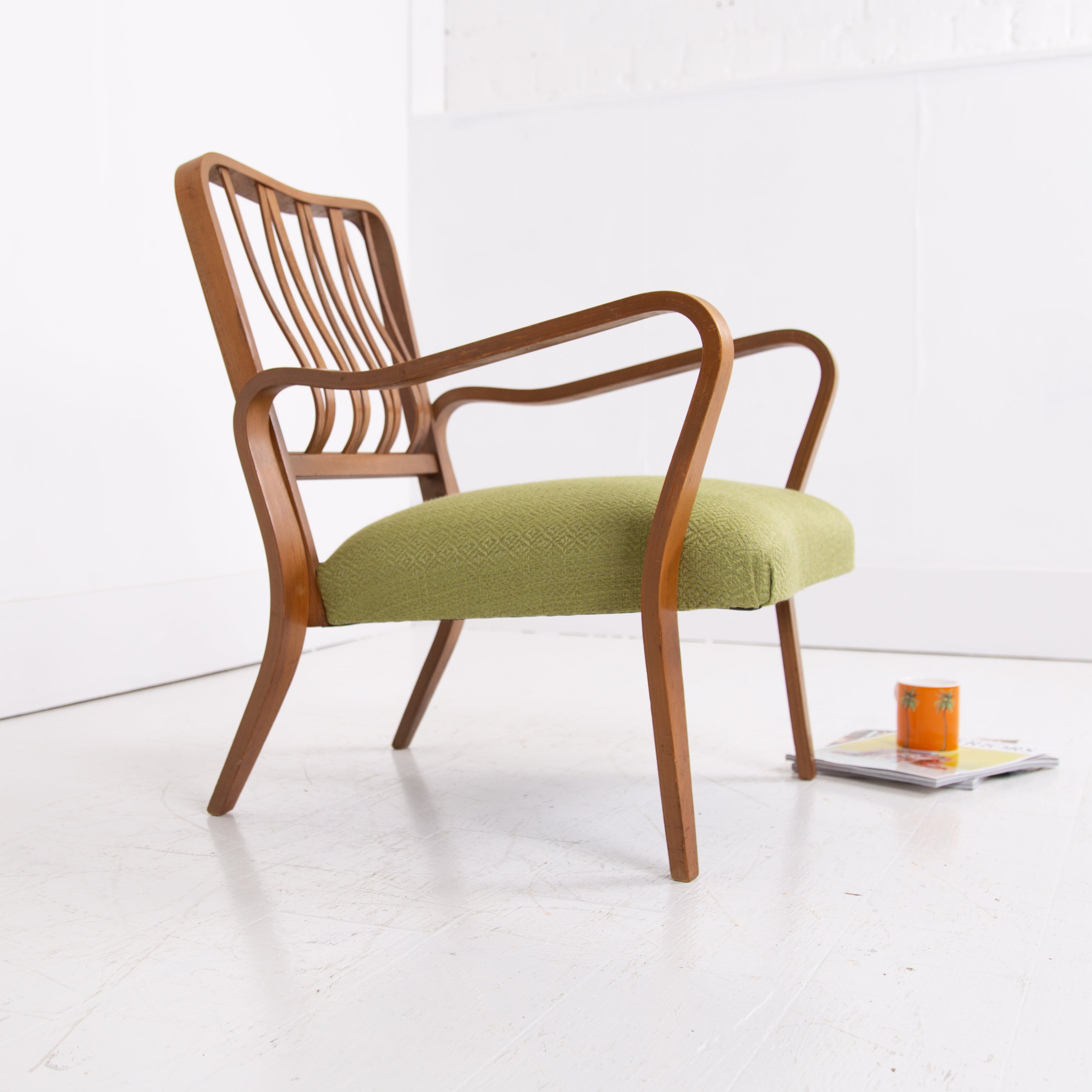 Modernist Armchair Designed 1948 by Eric Lyons for Packet