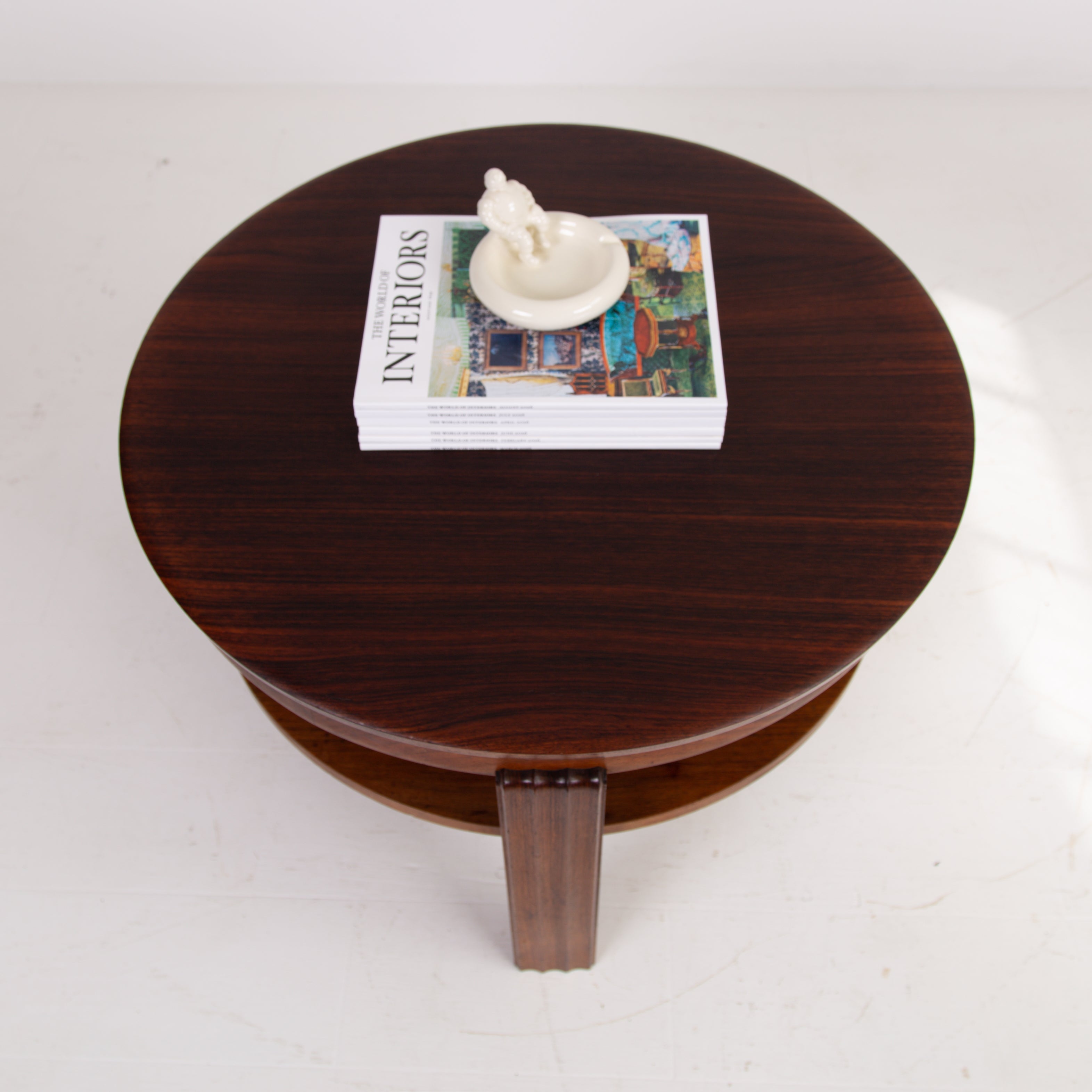 Rare Art Deco Gordon Russell Rosewood Side Coffee Table C1930