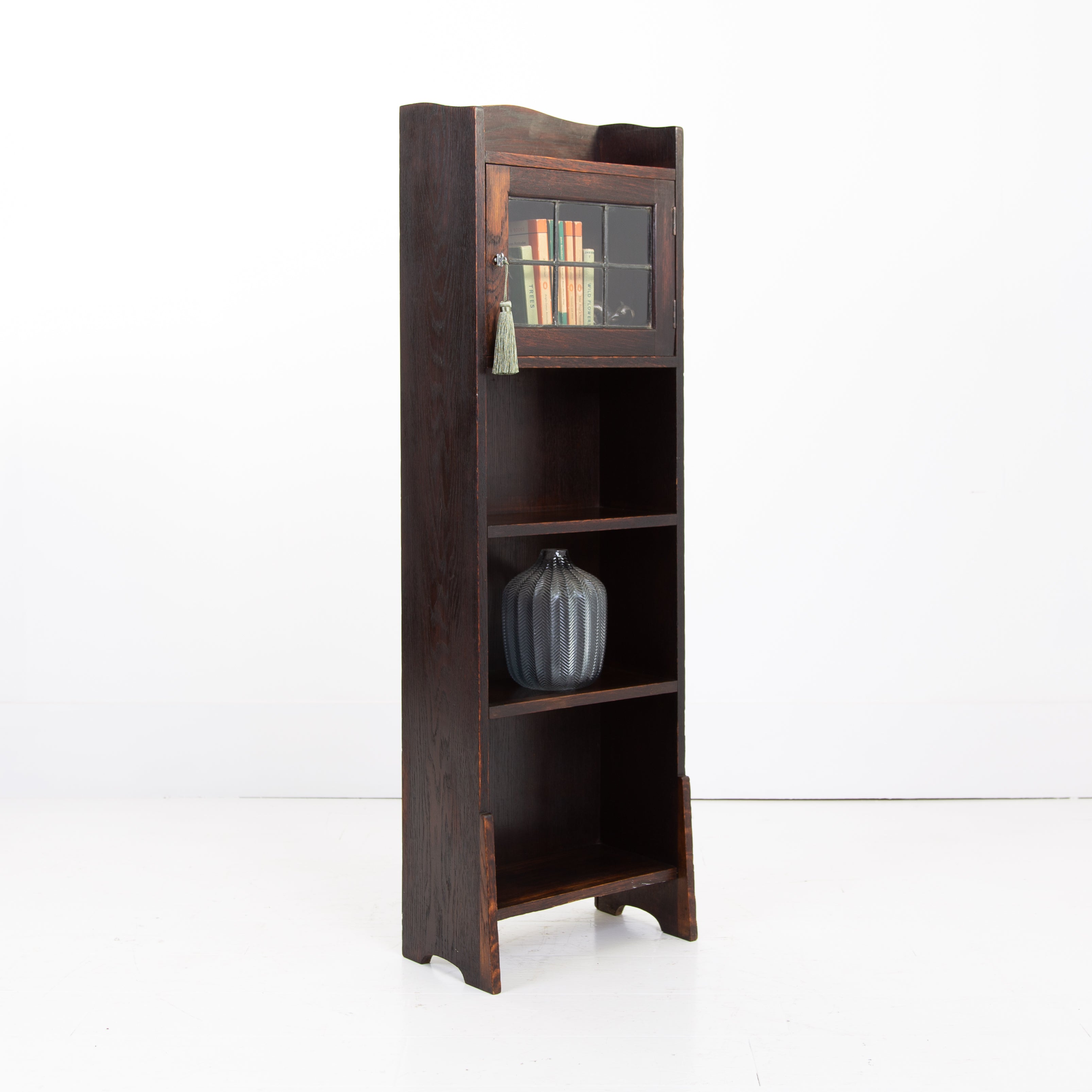 Little Liberty of London Oak Glazed Bookcase C1910