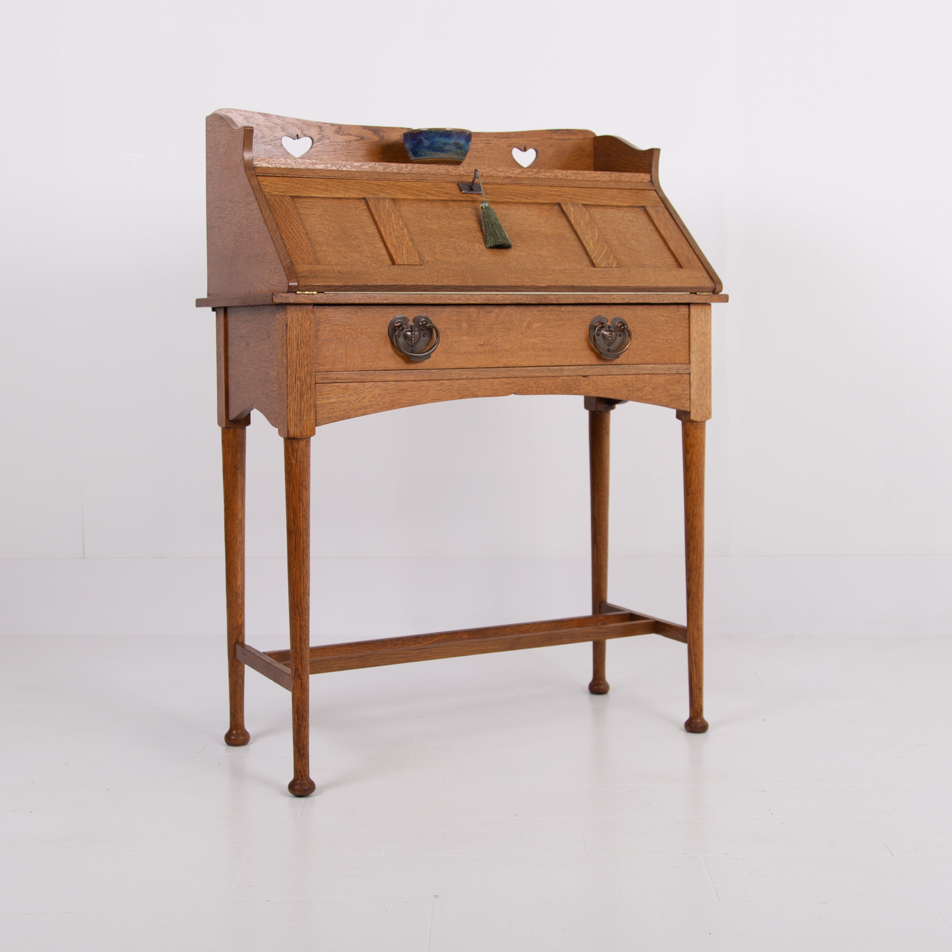 Gorgeous Oak Arts and Crafts Bureau for Liberty and Co C1905