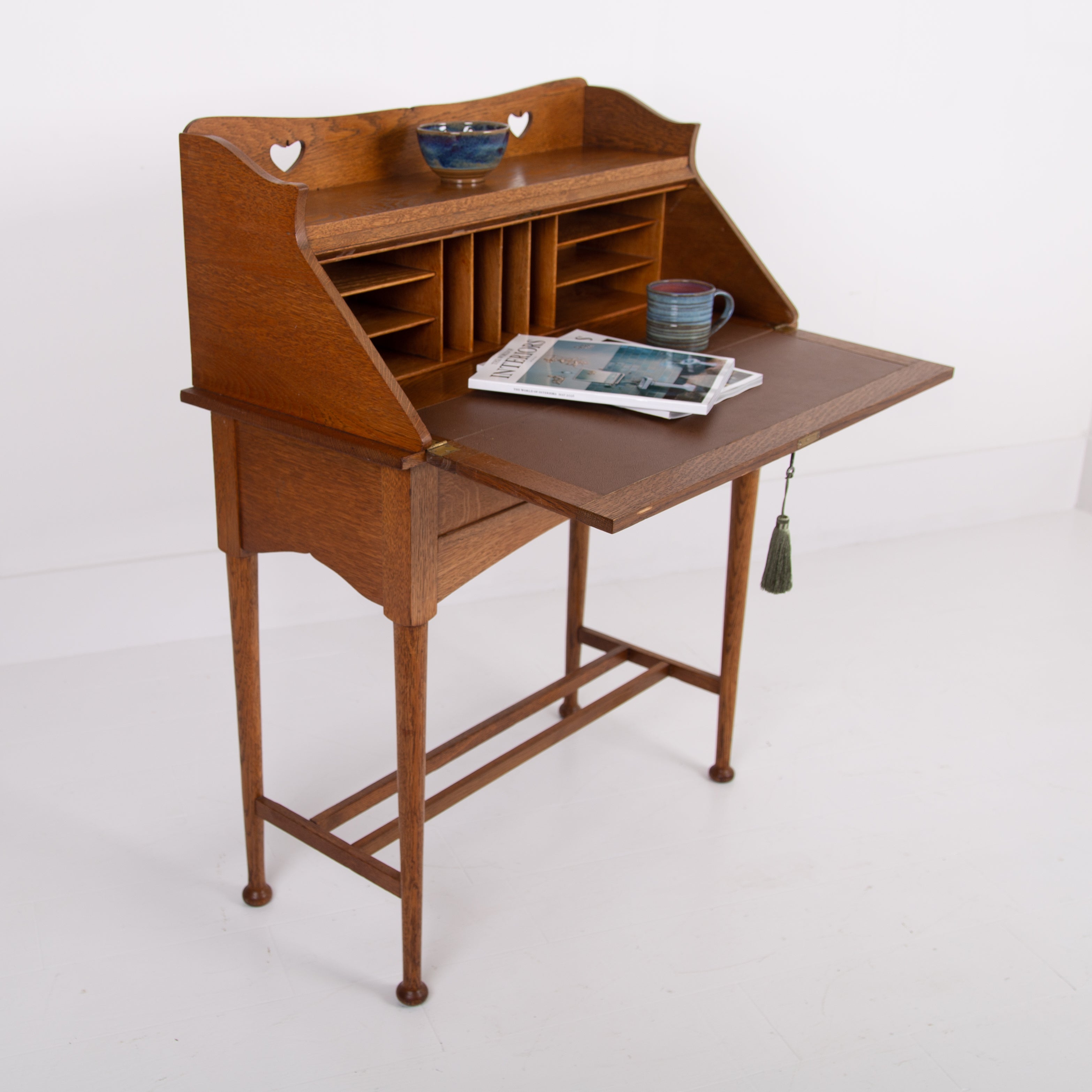 Gorgeous Oak Arts and Crafts Bureau for Liberty and Co C1905