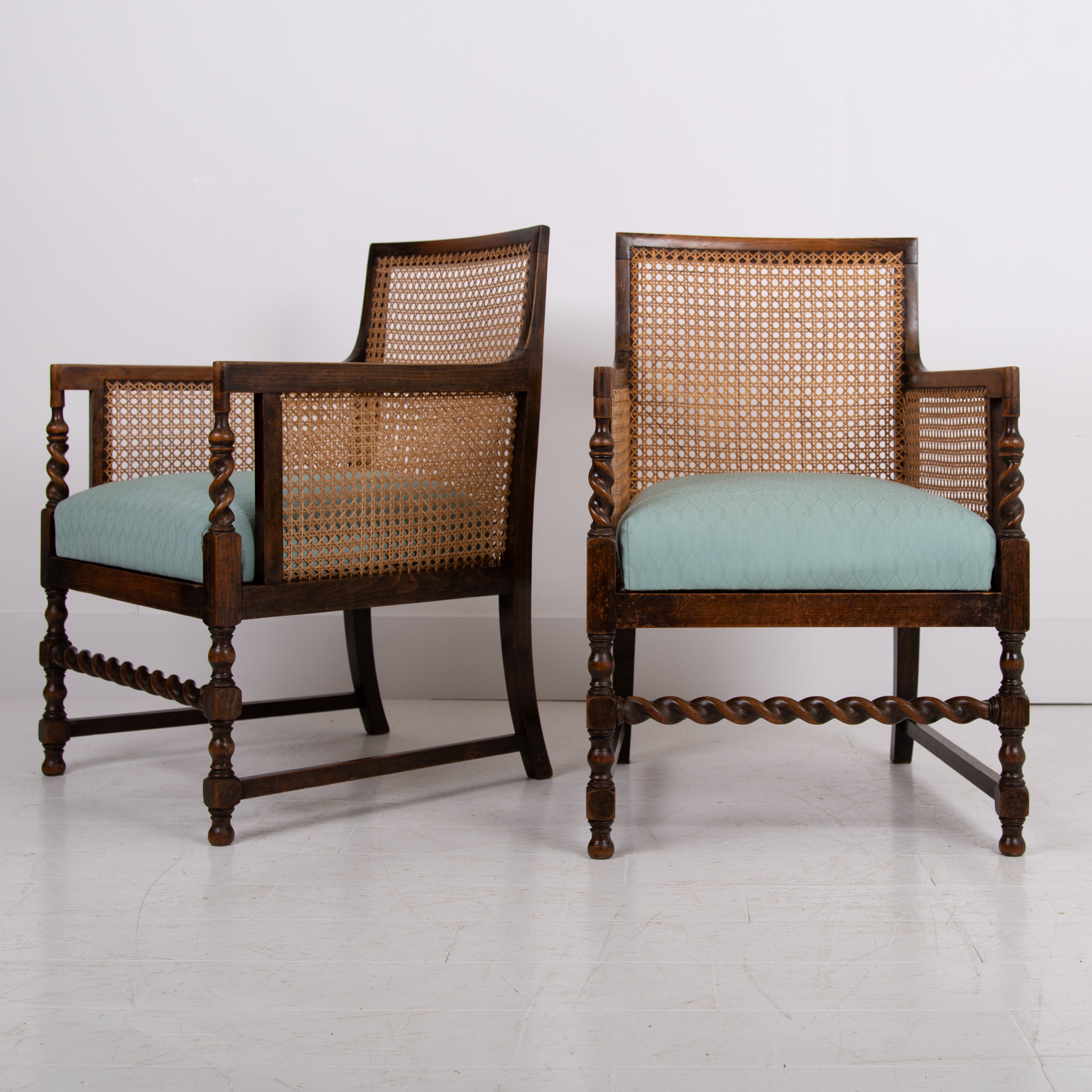 Attractive Bergere Armchair C1915 We Have 2