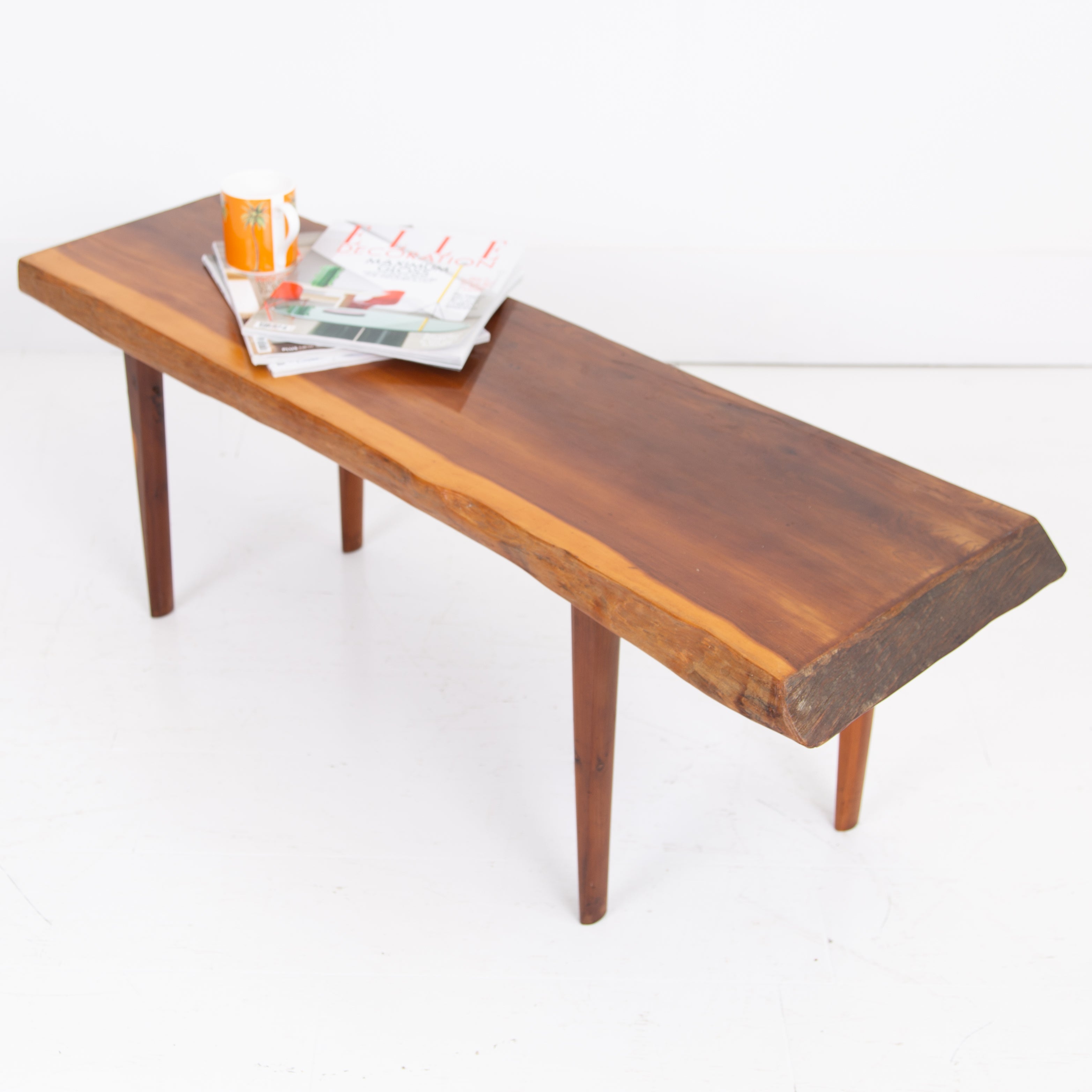 Reynolds of Ludlow 'Live Edge' Yew Coffee Table
