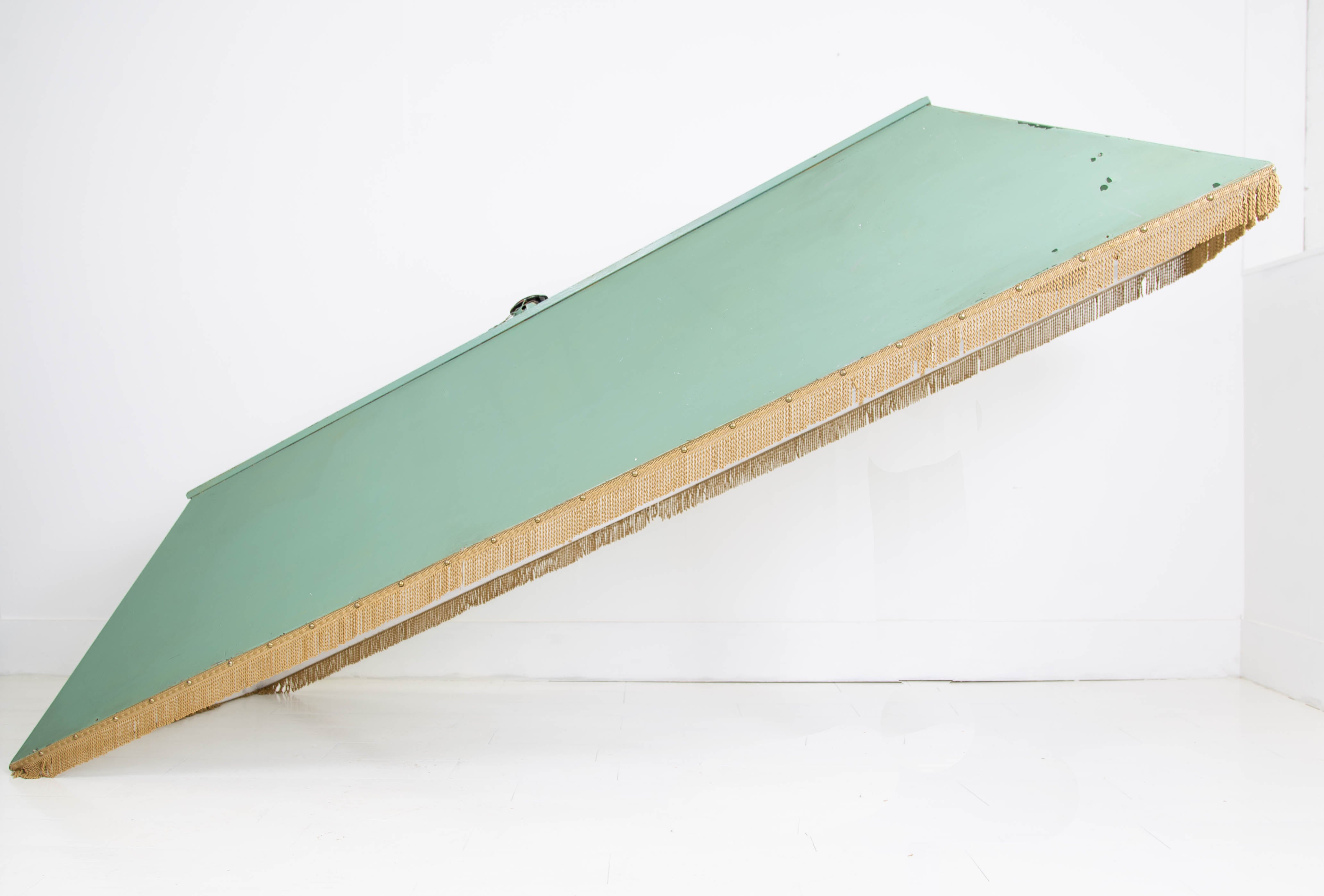Large 1930s Snooker Table Canopy Light by Burroughes & Watts Ltd of London