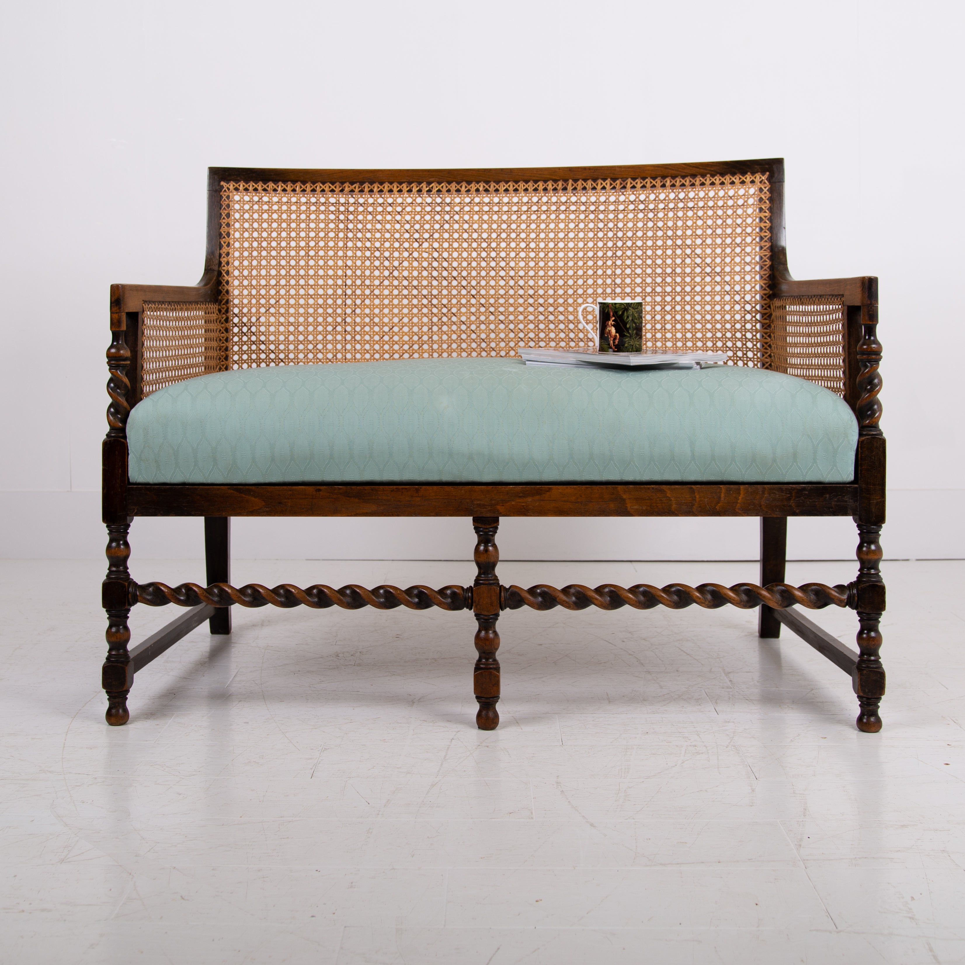 Attractive Bergere 2 Seater Sofa C1915