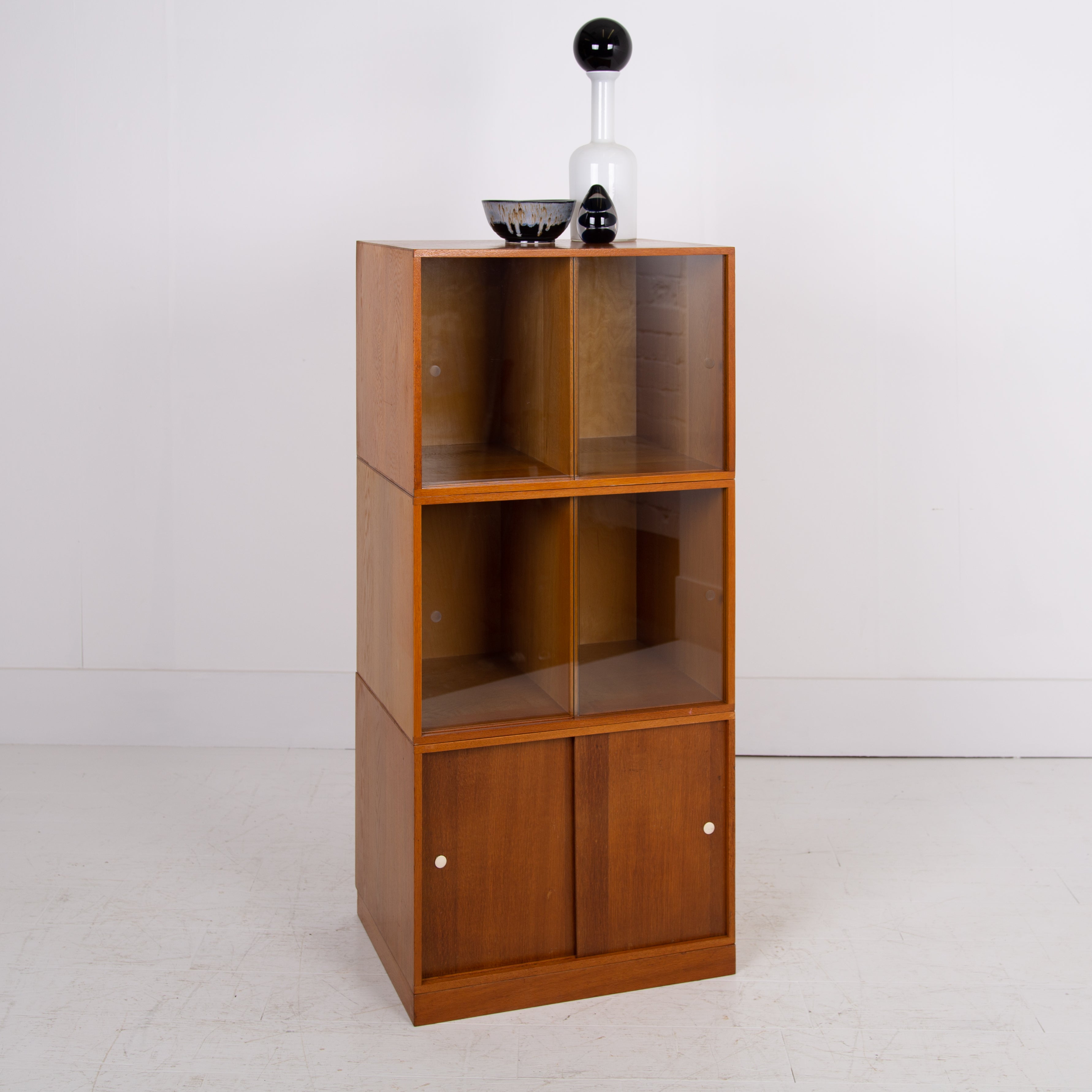 A Mid Century Unix Oak Cabinet C1960
