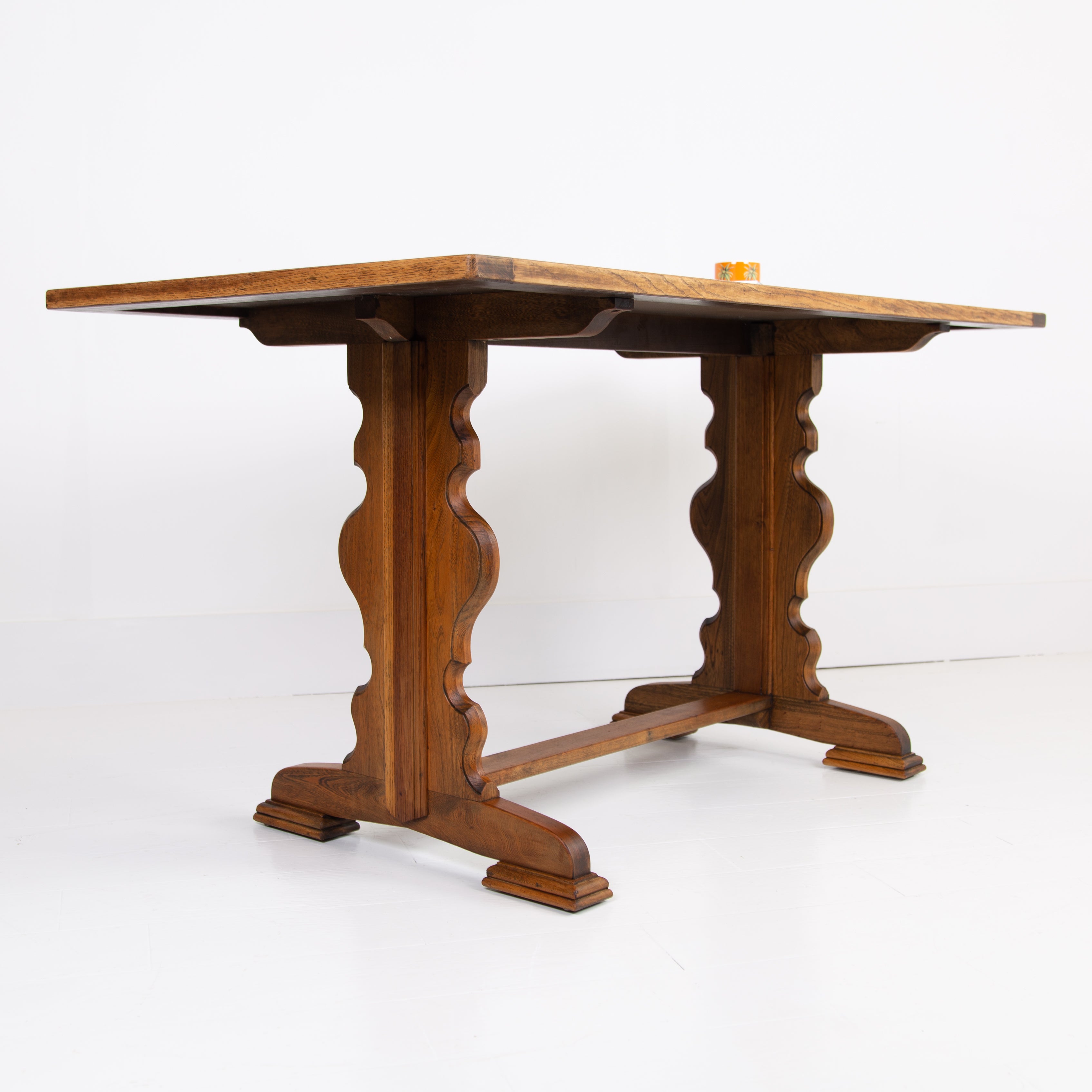 Attractive Oak Table Desk C1930