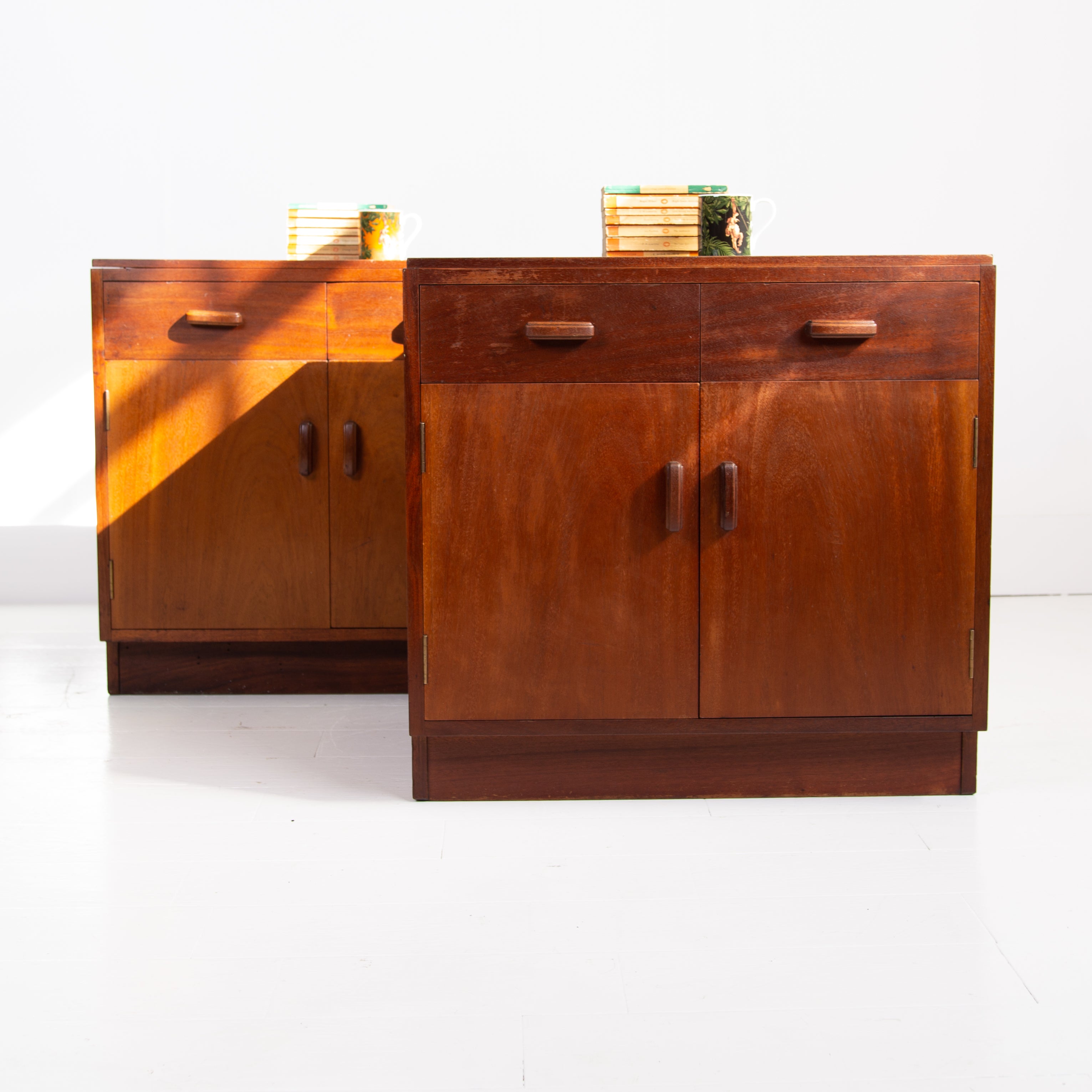 Mid Century Military Issue 2 Drawer Cabinets We Have 2