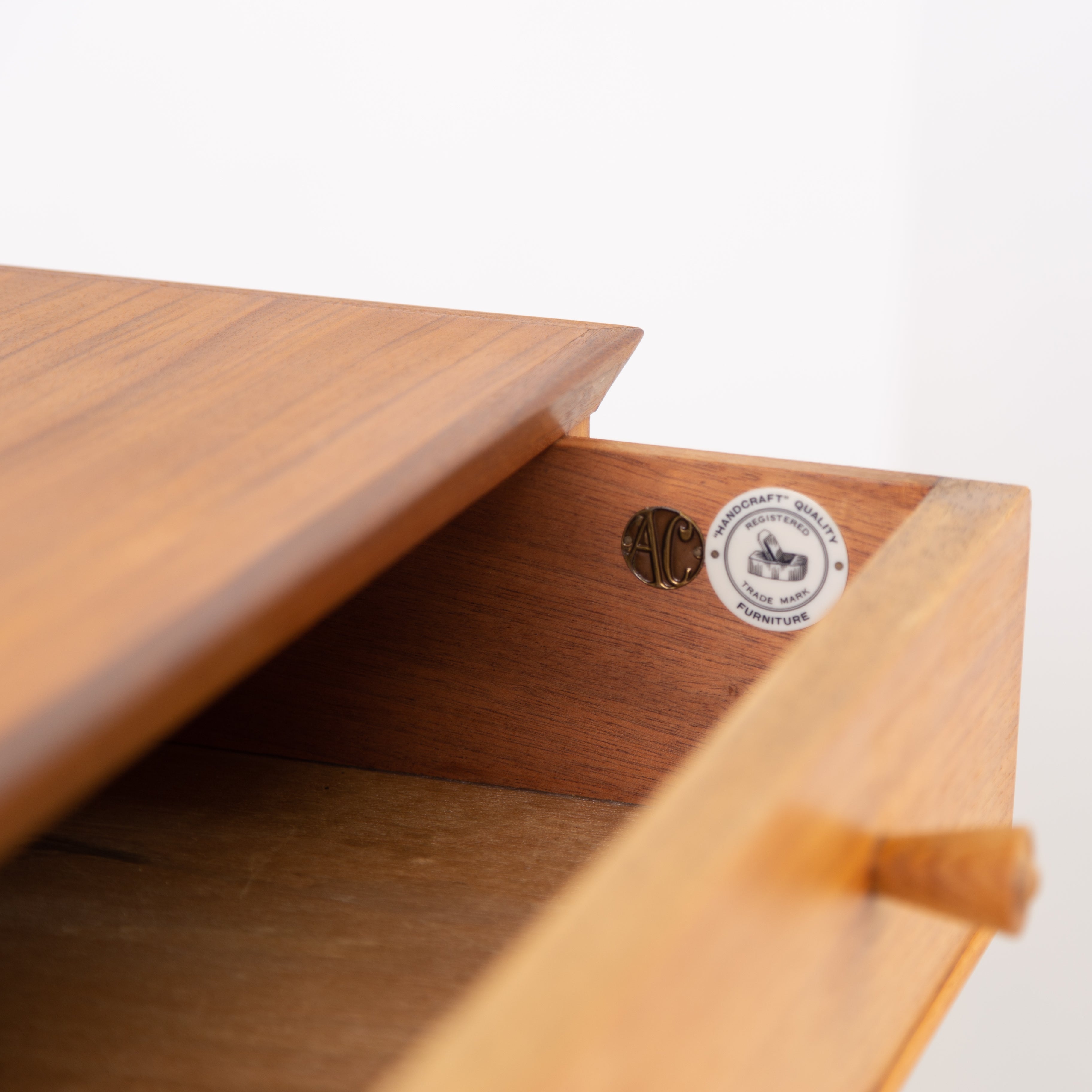 Alfred Cox Mid Century Walnut Chest of Drawers