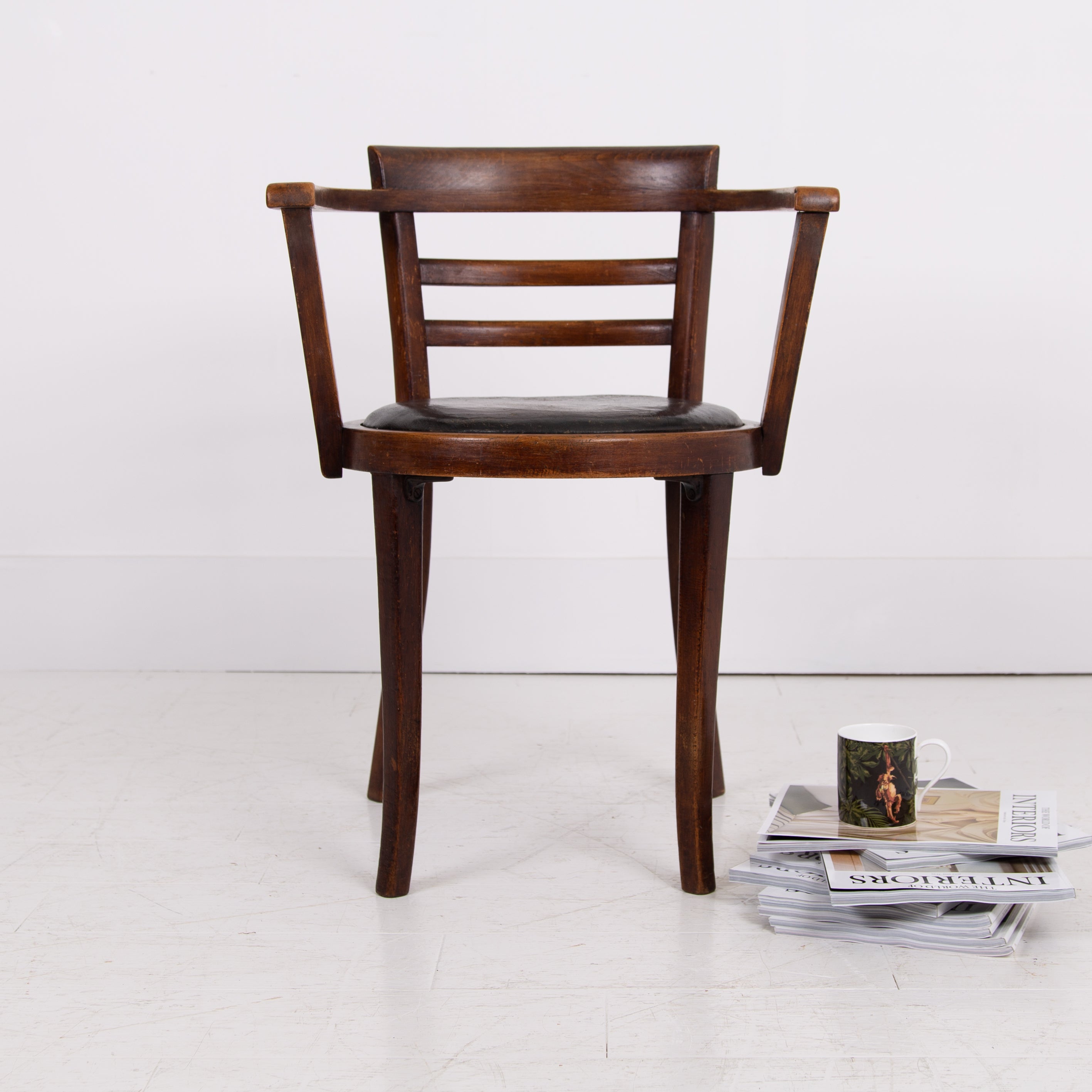 Art Deco Bentwood Occasional Armchair