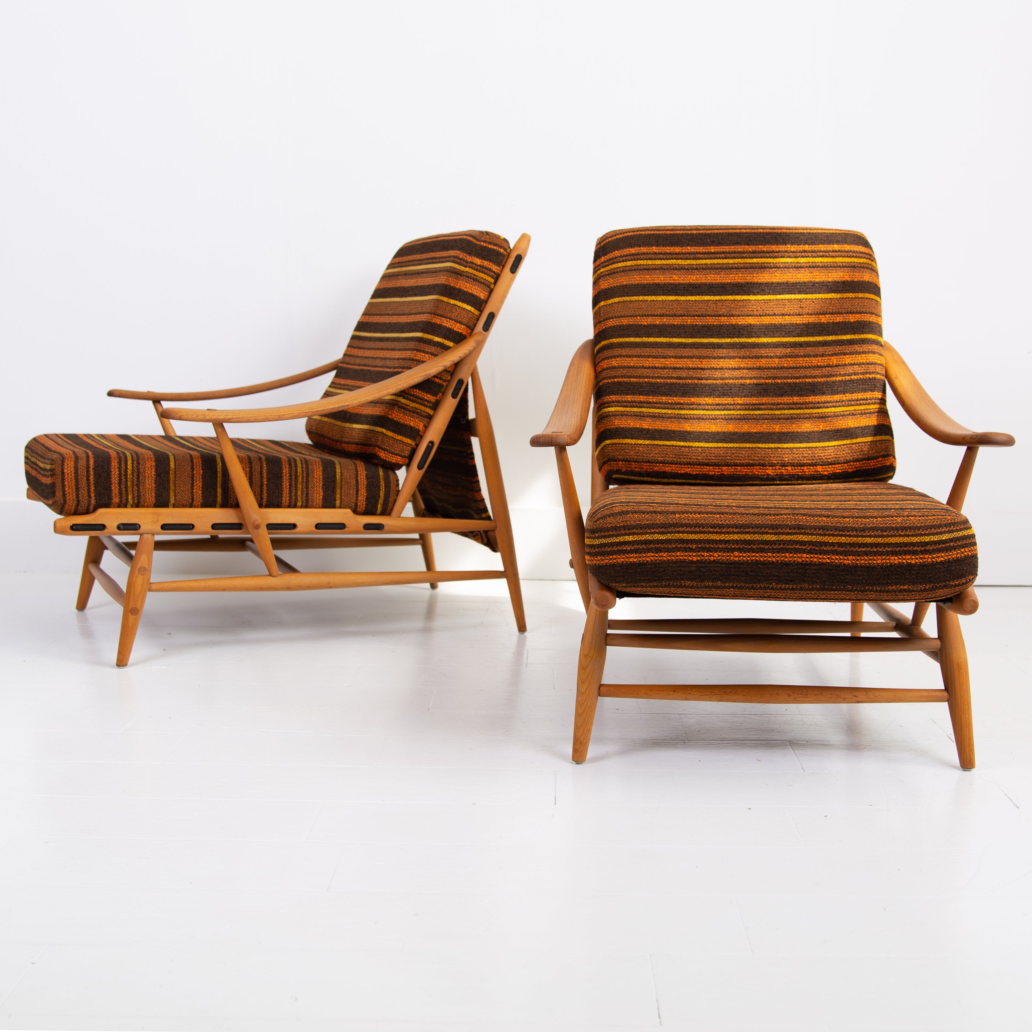 Mid Century Ercol Lounge Armchair 442 by Lucian Ercolani 1 Remaining