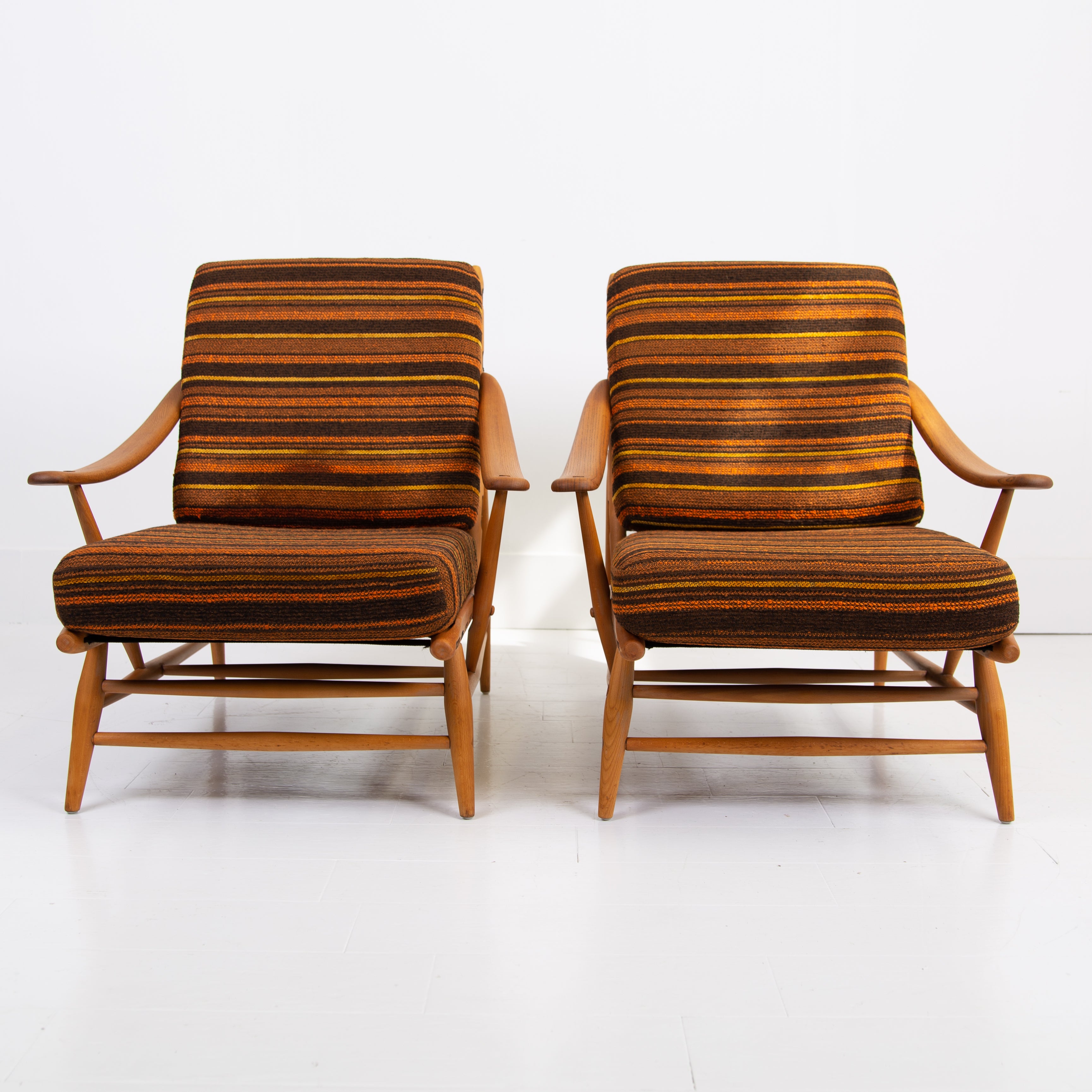 Mid Century Ercol Lounge Armchair 442 by Lucian Ercolani 1 Remaining