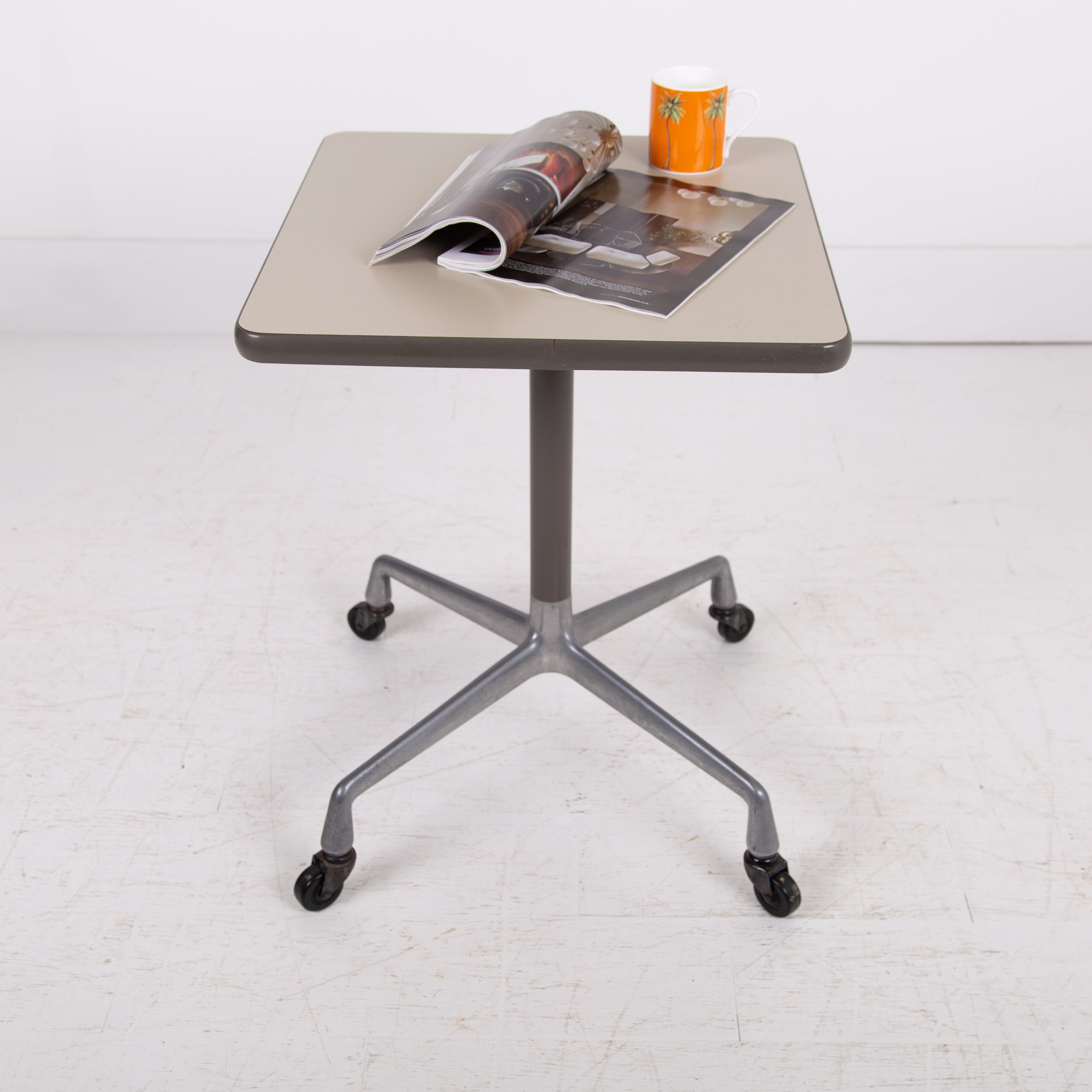 Rolling Side Table by Charles & Ray Eames for Herman Miller