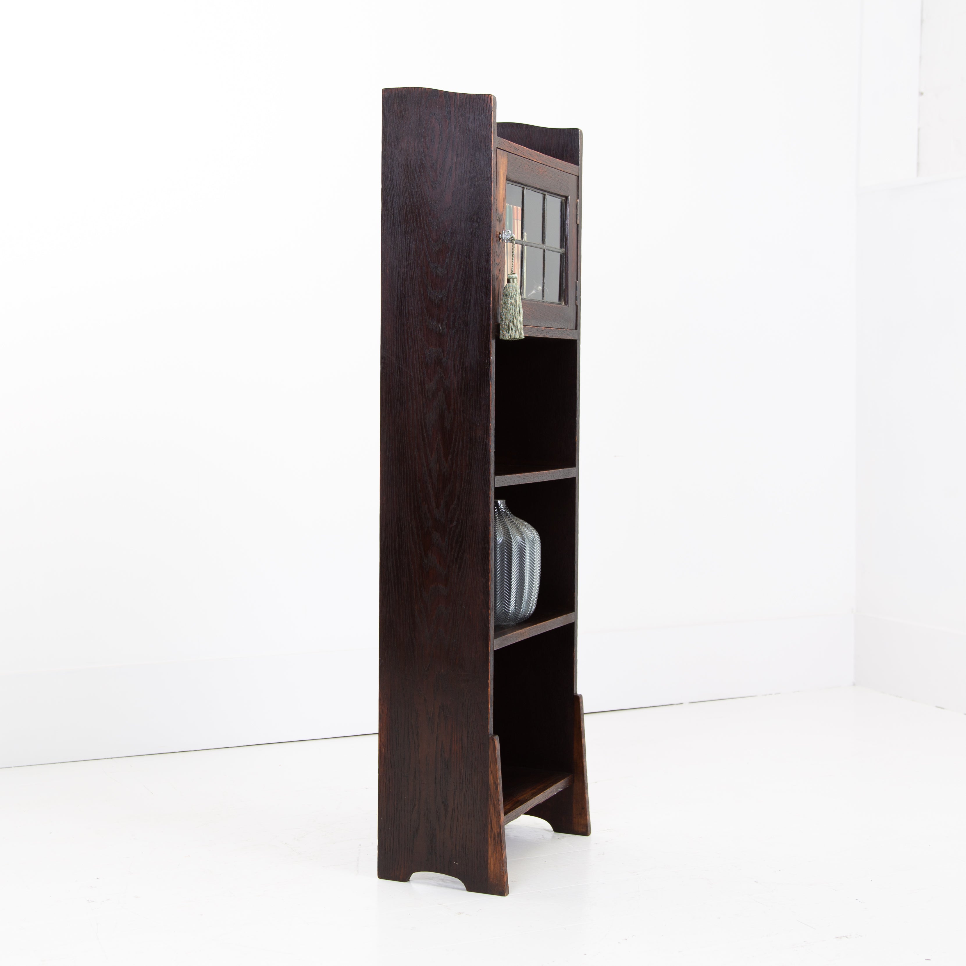 Little Liberty of London Oak Glazed Bookcase C1910