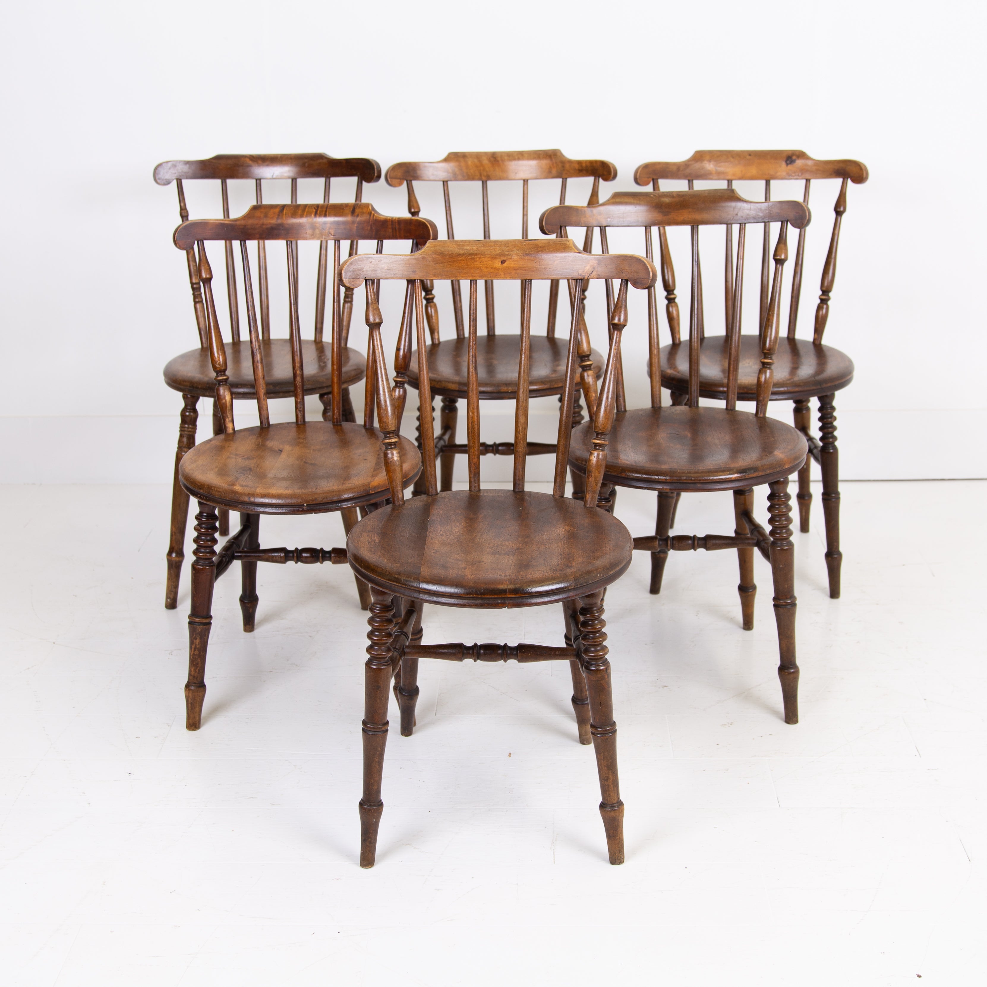 Set 6 Ibex Penny Dining Kitchen Chairs