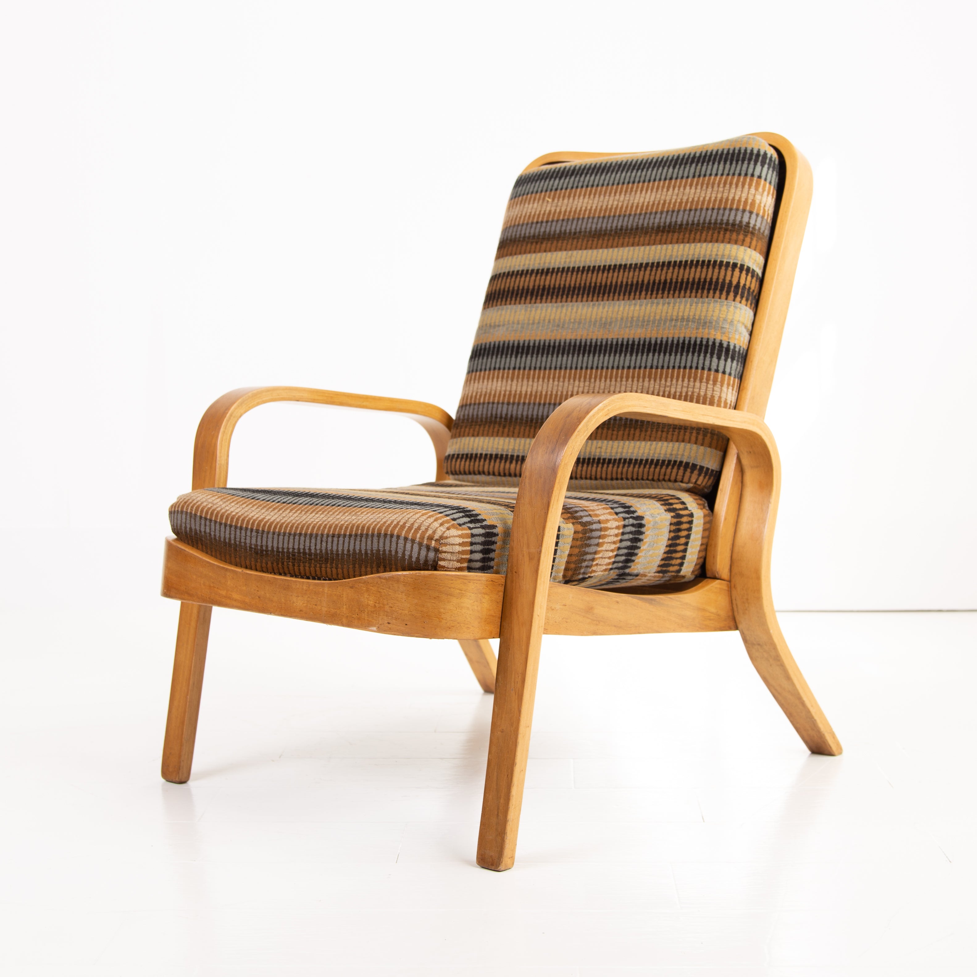 Tecta Bentwood Armchair x 2 by Eric Lyons for Packet Furniture 1940s