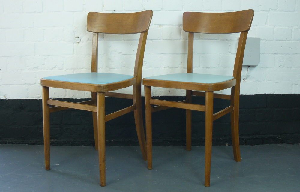 1960s Vintage Kitchen Table and Two Chairs SOLD